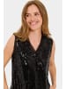 SAINT TROPEZ Ärmellose Bluse NucianaSZ Gerade Passform in Black