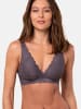 Royal Lounge Bralette Royal Dream mit Spitze in Glacier Grey