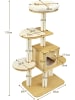 COSTWAY Katzenbaum 135cm in Beige