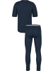 Normani Outdoor Sports Normani Outdoor Sports Herren Merino-Set T-Shirt und Unterhose in Navy