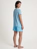 Calida Pyjama in blue topaz