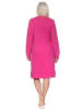 NORMANN Langarm Kuschel Interlock Nachthemd Langarm Herz Optik - 87692 in pink