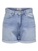 ONLY Short in Light Blue Denim