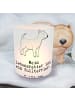 Mr. & Mrs. Panda Windlicht Bullterrier Lebensretter mit Spruch in Transparent