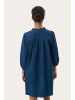 PART TWO Kleid TashaPW Gerade Passform in Medium Blue Denim Embroidery