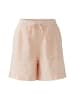 Oui Leinen Shorts in peach whip