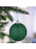 relaxdays 72-tlg. Weihnachtskugeln Set in Dunkelgrün