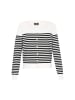DreiMaster Women Cardigan in offwhite black