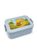 Mr. & Mrs. Panda Bento Box Biene König Design ohne Spruch in Blau Pastell