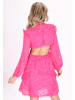 IZIA Women Dress in fuchsia