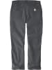 CARHARTT  Arbeitshose "Str. Duck Dungaree 106992" in Grau