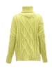 Sookie Damen Rollkragenpullover in LIMETTE
