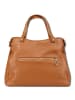 Florence Leder Handtasche Florence Tasche hellbraun ca. 31cm