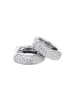 Tom Tailor Creolen Silber 925, rhodiniert in silber