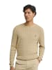 Polo Club Pullover RIGBY GO CABLE U COTTON VO in Beige