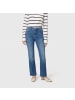 MAC HOSEN Laura Flared Fit Jeans aus Stretch-Denim in Mid Blue Use Washed