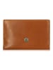 Jekyll & Hide Kreditkartenetui RFID Schutz Leder 10 cm tan