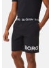 Björn Borg Trainingshose 'Borg Shorts' in schwarz