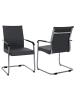 MCW 2er-Set Besucherstuhl Q85, Grau