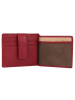 Esquire Oslo Nappa Kreditkartenetui RFID Leder 9,5 cm rot