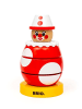 Brio Brio Denkspiel Drück- & Dreh-Clown in bunt