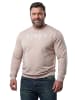 Men Plus Kurzarm T-Shirt in kieselgrau