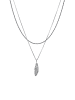 KUZZOI Halskette 925 Sterling Silber in Silber