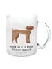 Mr. & Mrs. Panda Teetasse Hund Dogge mit Spruch in Transparent