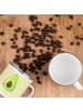 Mr. & Mrs. Panda Kaffeebecher Avocado Glücklich ohne Spruch in Gelb Pastell