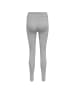 Hummel Leggings Training High Waist Tight Fit Sport Figurbetont in Grau-2