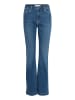 Pulz Jeans PZBECCA Boot Cut in Medium Blue Denim