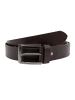 Reichstadt Herren Fashion Gürtel Echtleder in Dark Brown