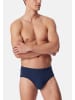 Schiesser Mini Slip / Unterhose Cotton Casual Cotton in Dunkelblau