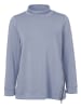 VIA APPIA DUE  Sweatshirt Sportives Sweatshirt mit Schmucksteinen in rauchblau