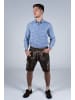 Edelnice Kurze Wildbock Lederhose Robert in dunkelbraun