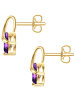 Rafaela Donata Ohrringe aus Sterling Silber mit Zirkonia in gelbgold