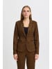 ICHI Blazer IHKATE Tight fit in Monk's Robe Check Jacquard