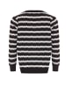 CHANI Damen Strickjacke in Schwarz Wollweiss