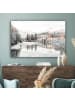 MuchoWow Leinwand bilder Gefrorener Fluss (BxH)