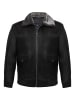 Felix Hardy Lederjacke in Schwarz