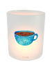 Mr. & Mrs. Panda Outdoor Windlicht Kaffee Tasse ohne Spruch in Transparent