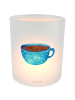 Mr. & Mrs. Panda Windlicht Kaffee Tasse ohne Spruch in Transparent