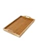 relaxdays 2 x Betttablett in Natur - (B)60 x (H)23 x (T)30 cm