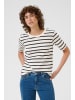 PART TWO T-shirt RatanaPW Gerade Passform in Dark Navy Stripe