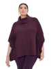 Ulla Popken Pullover in dunkle pflaume