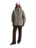 Marc O'Polo DENIM Lange Kapuzen-Steppjacke relaxed in Dolphin