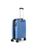 benzi 5808 4 Rollen Kabinentrolley 55 cm mit Dehnfalte hellblau