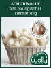 wolly MYWOOL 4-Jahreszeiten-Bettdecke ''MEDIUM'' in Naturweiß