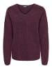 ONLY Strickpullover in Mauve Wine 1