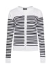 usha BLACK LABEL Damen Pullover in SCHWARZ WEISS